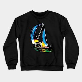 Sailing on the Sea Crewneck Sweatshirt